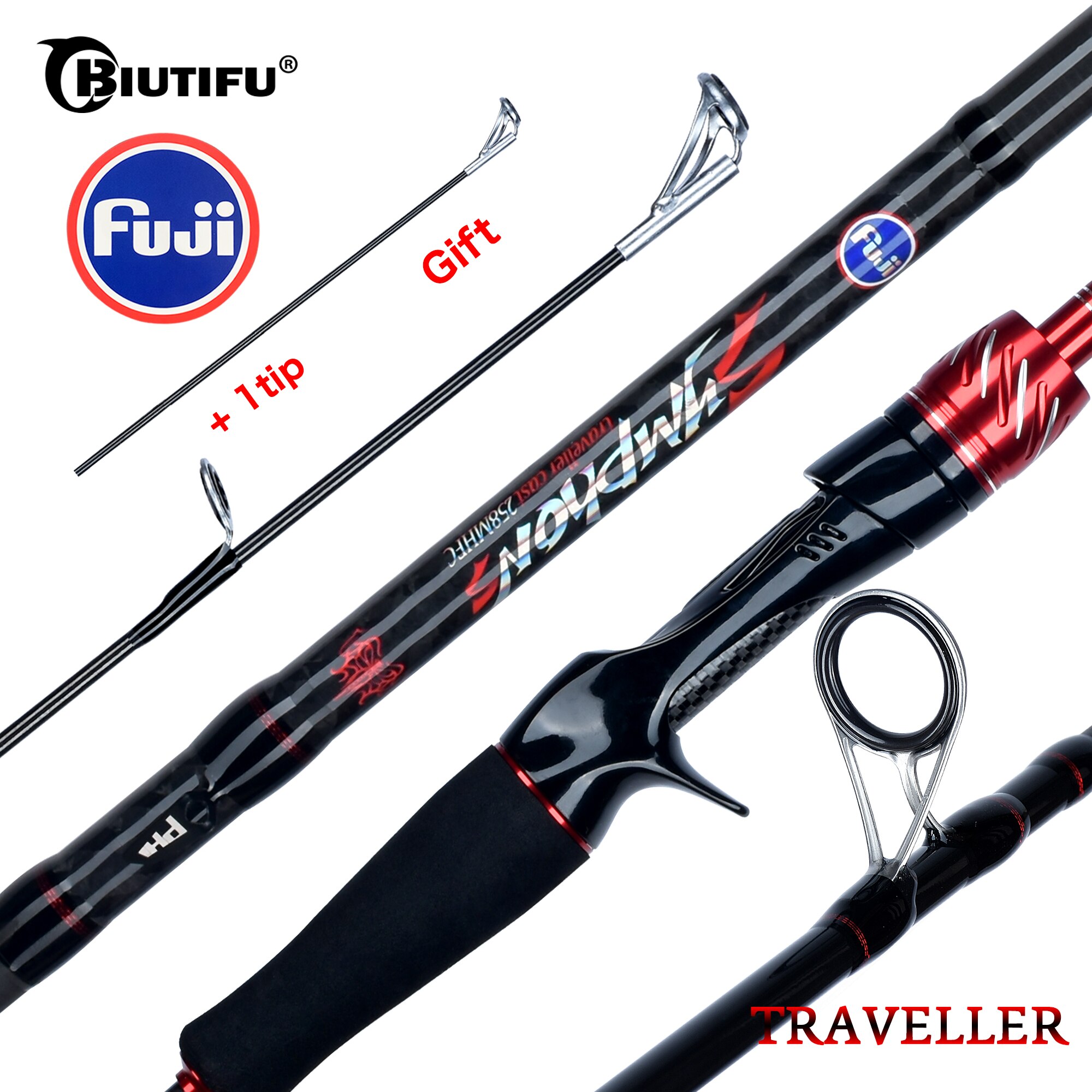 BIUTIFU gezgin iplik döküm Fuj - Fishing Rod Surf incelemesi ve fiyatı